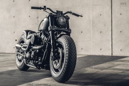 Mighty Guerrilla: A Harley Fat Bob from Rough Crafts | Bike EXIF
