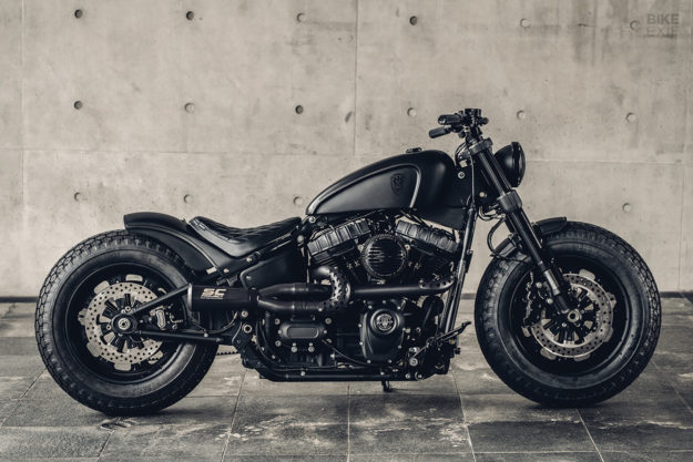 Mighty Guerrilla: A Harley-Davidson Fat Bob by Rough Crafts