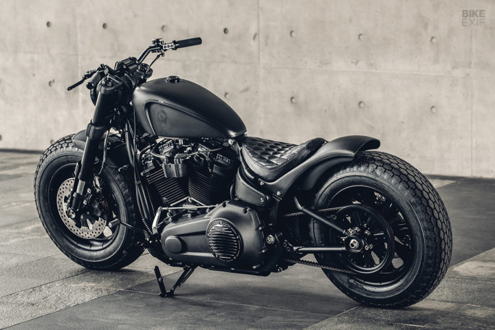 Mighty Guerrilla: A Harley Fat Bob from Rough Crafts | Bike EXIF