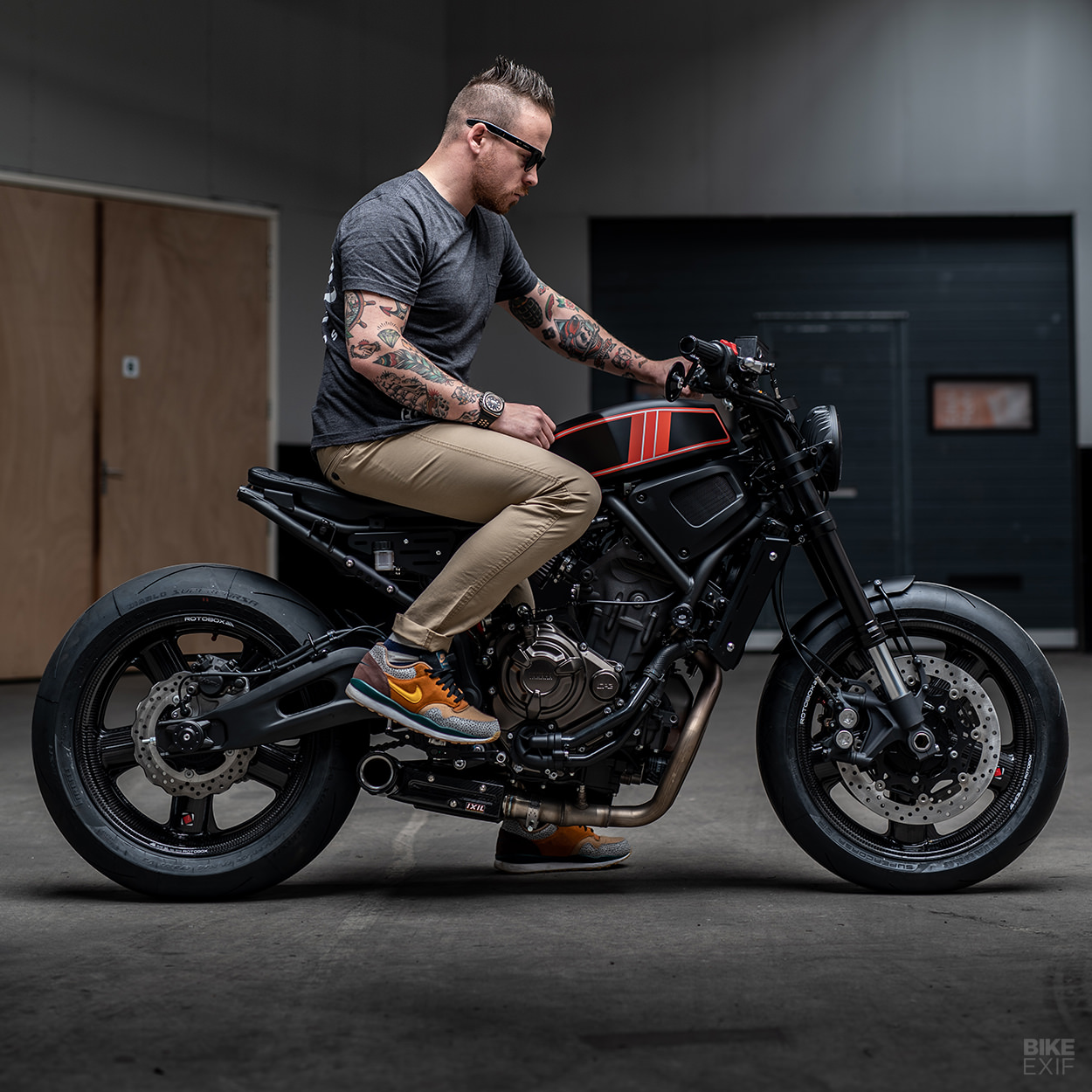 The Enforcer: a Yamaha XSR700 custom from Ironwood Motorcycles