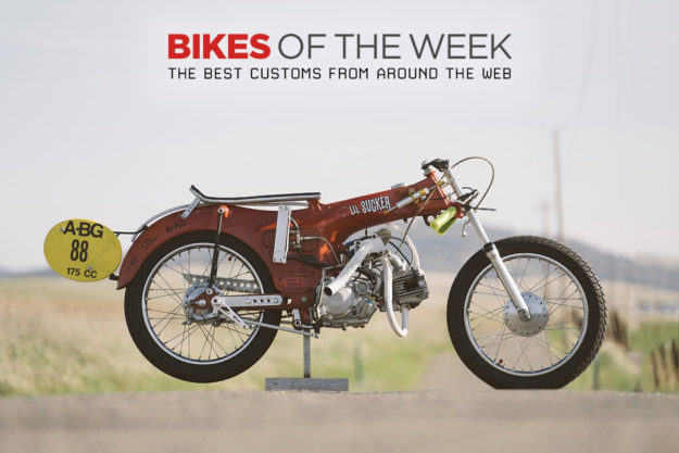 The best cafe racers, muscle bikes and classics from around the web.