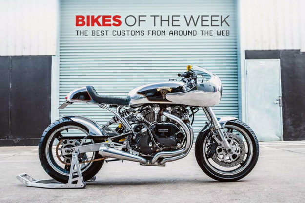 The best cafe racers, sidecars and classics from around the web.