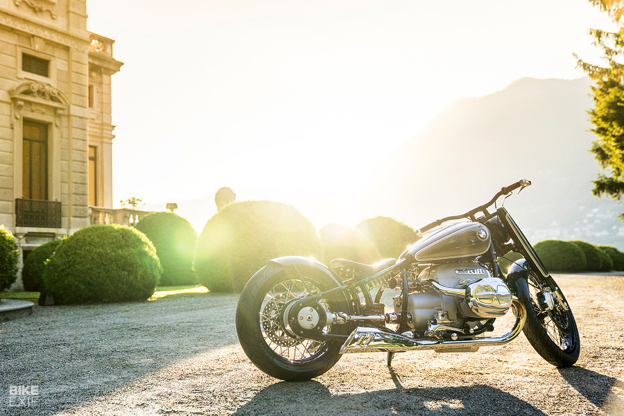 The BMW Concept R18 motorcycle, star of the 2019 Concorso d'Eleganza at Villa d'Este
