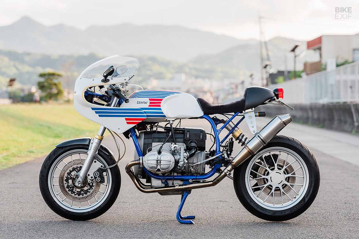 Hybrid BMW R80 and Ducati endurance style custom by Switch Stance