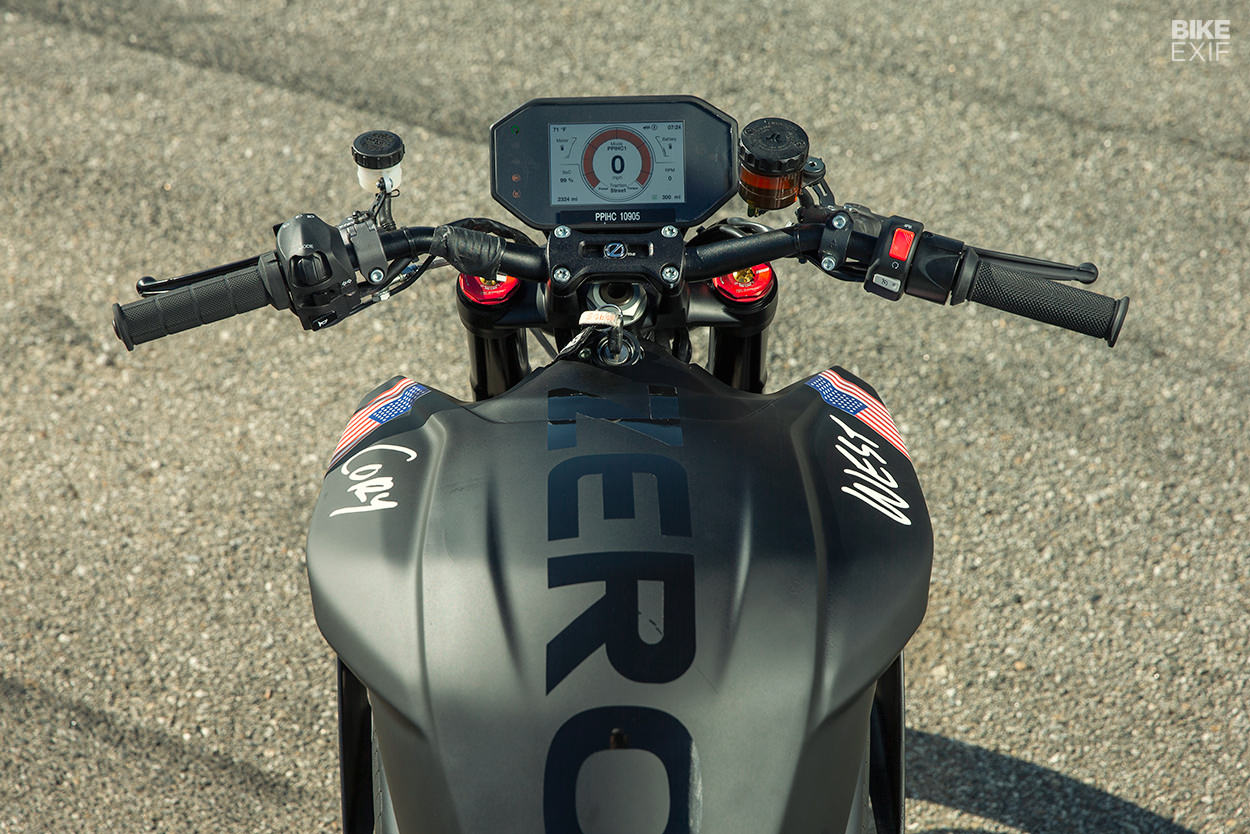 Racing To The Clouds: The Pikes Peak Zero SR/F electric racing motorcycle