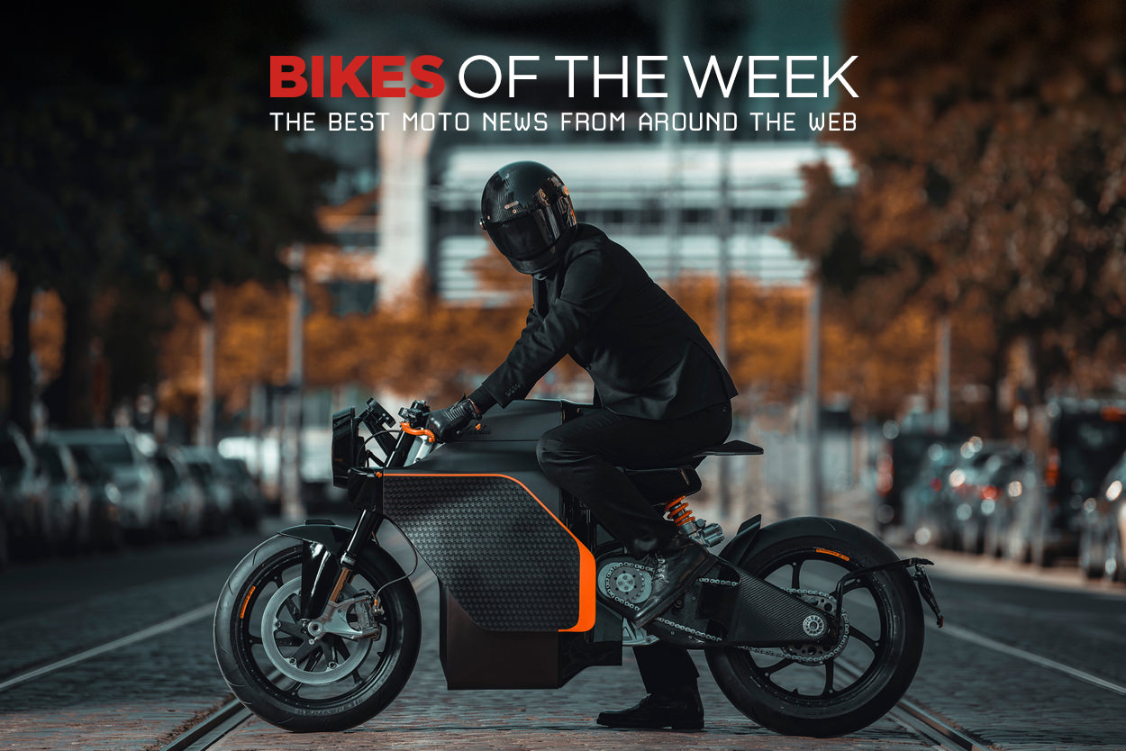The best electric motorcycles, scramblers and classics from around the web.