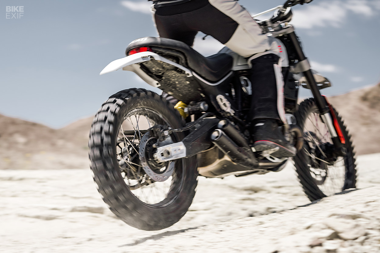 Ducati Scrambler Desert Sled conversion by Earle Motors