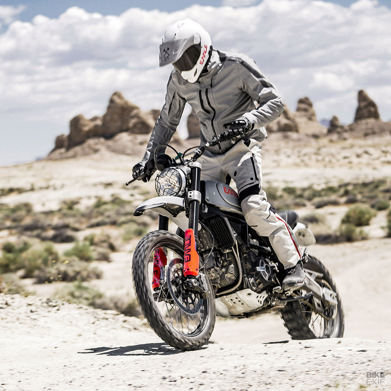 Ducati Scrambler Desert Sled conversion by Earle Motors