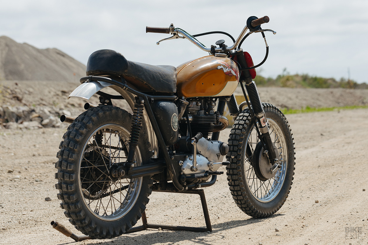 How to build a Triumph Desert Sled: A period correct ground-up build by Hello Engine