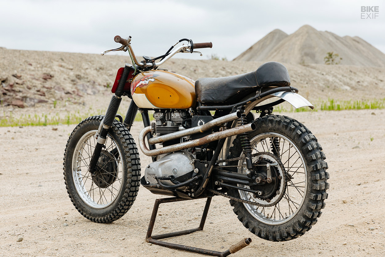 How to build a Triumph Desert Sled: A period correct ground-up build by Hello Engine