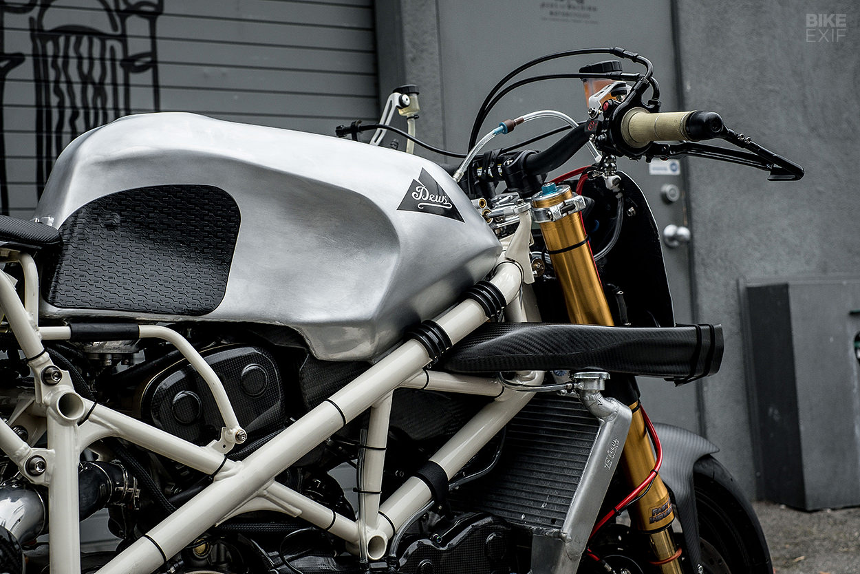 Pikes Peak hill climb motorcycle by Deus USA