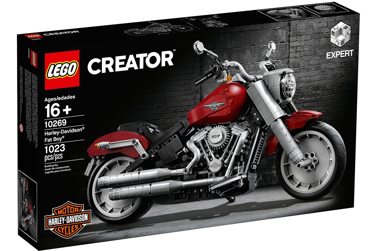 Harley-Davidson Fat Boy by Lego