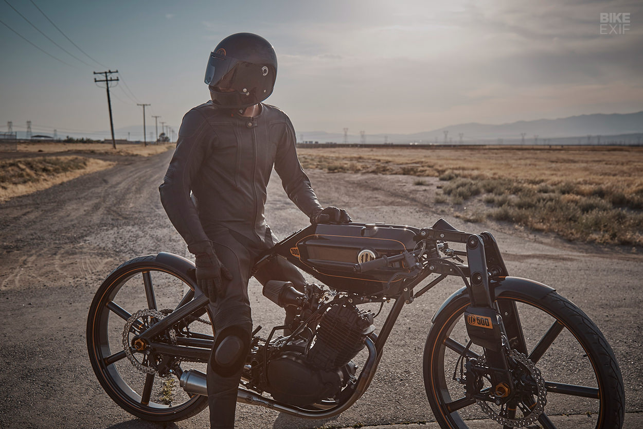 The Honda XL500 boardtracker that won two awards at The Quail in 2019