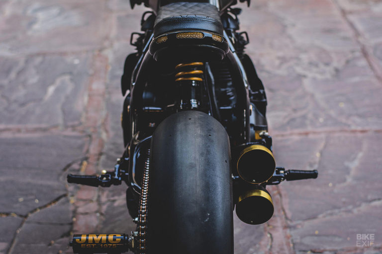 Vigilante A Royal Enfield Cafe Racer From Jaipur Bike Exif