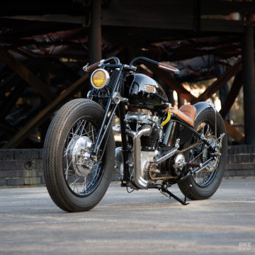 Triumph over adversity: A vintage bobber built from parts | Bike EXIF