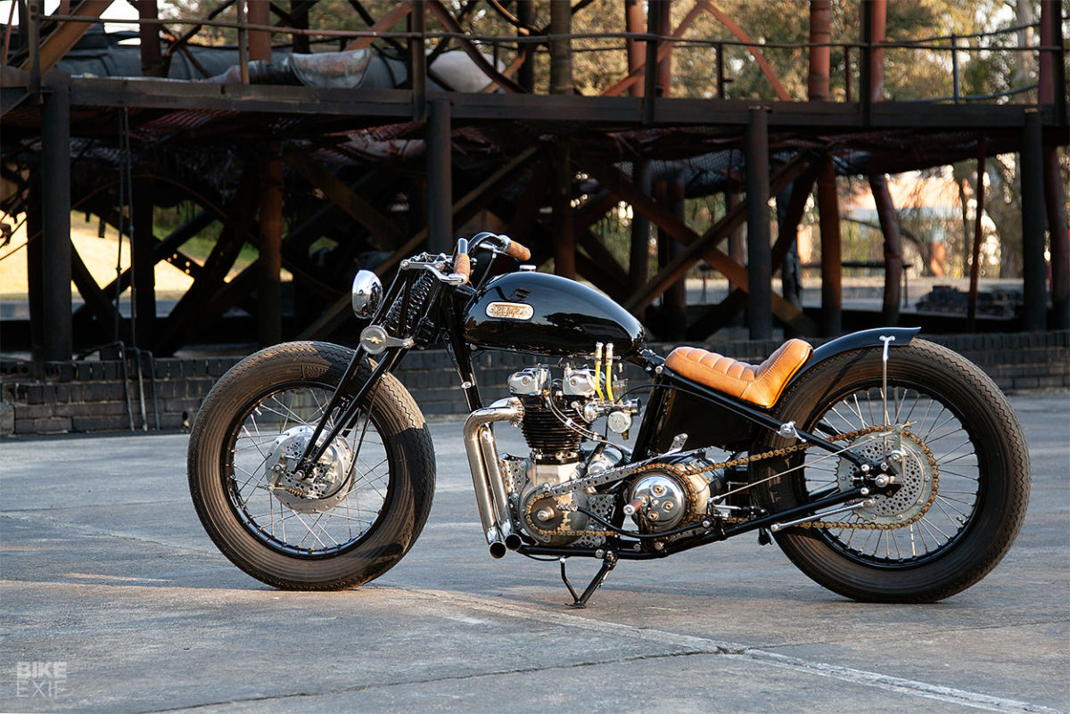 Triumph over adversity: A vintage bobber built from parts | Bike EXIF