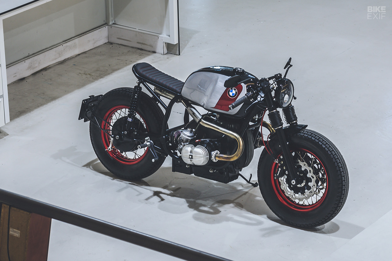 Custom BMW motorcycle by Bolt Motor Co.