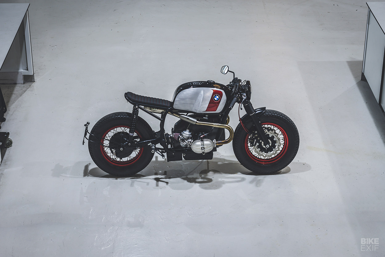 Custom BMW motorcycle by Bolt Motor Co.