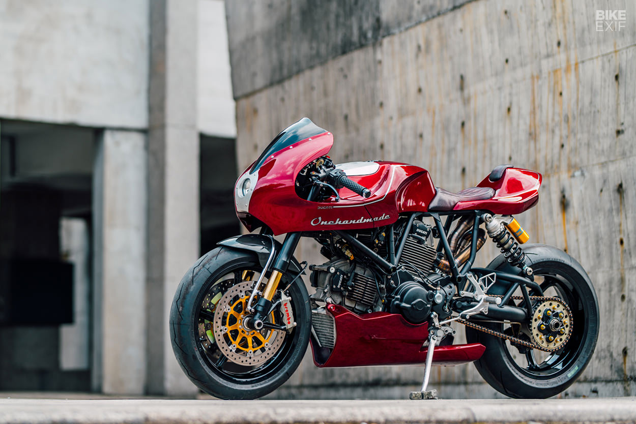 Ducati MH900e cafe racer by Onehandmade