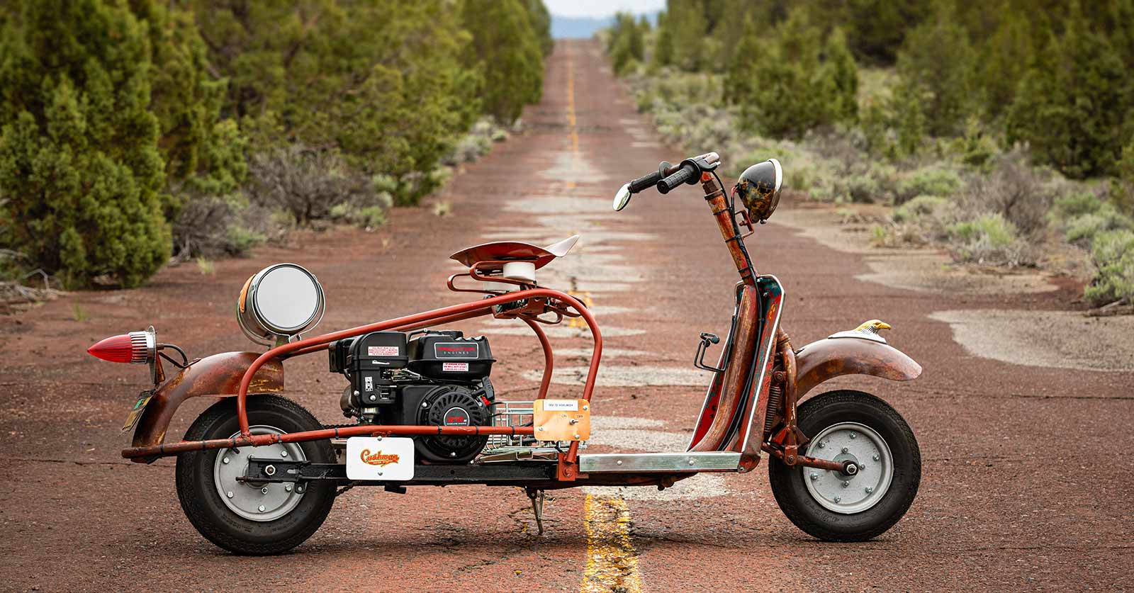Patina: Colby Thompson and his Cushman Scooters | EXIF
