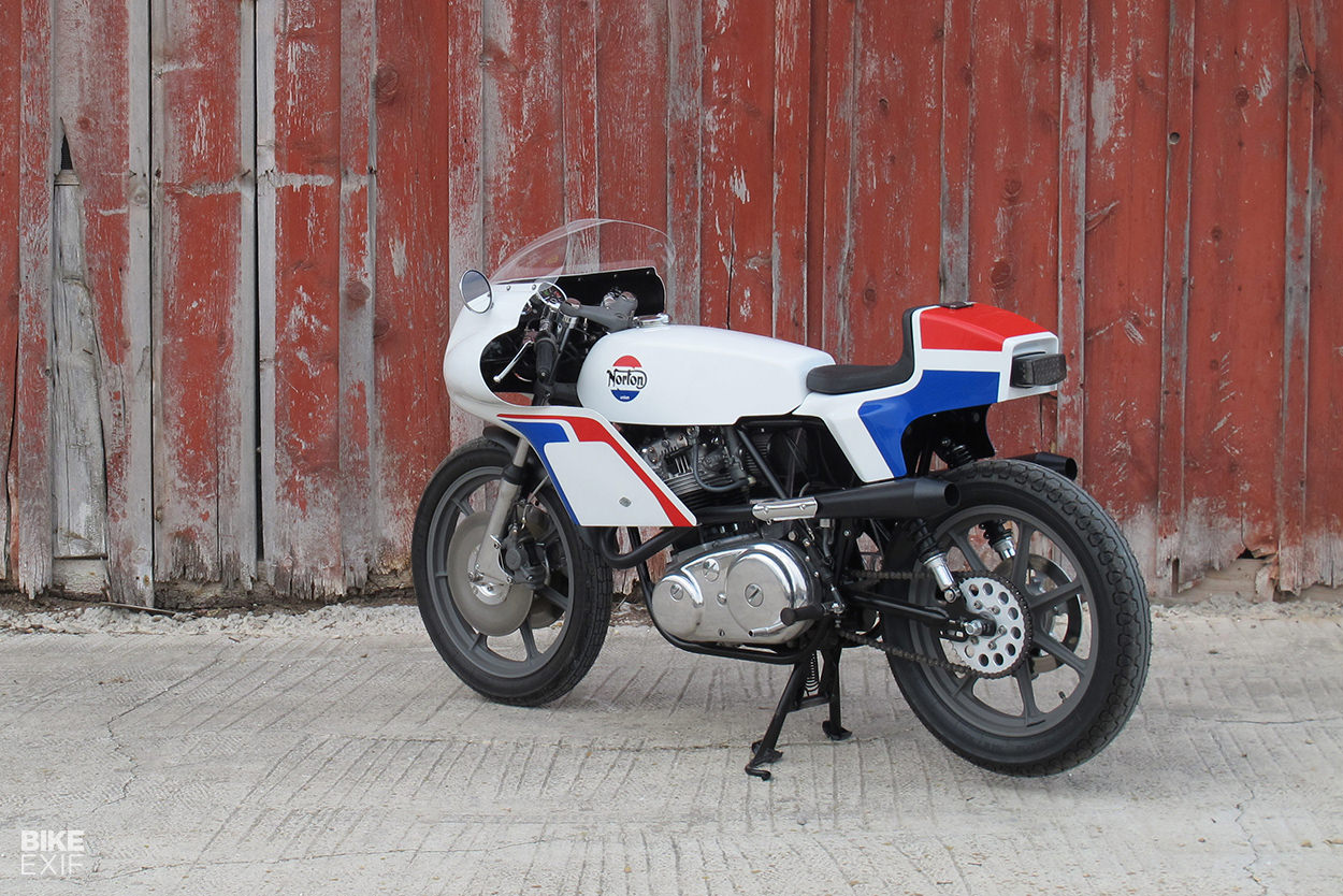 Smoking: A homage to the classic John Player Norton Commando, by Union Motorcycle Classics