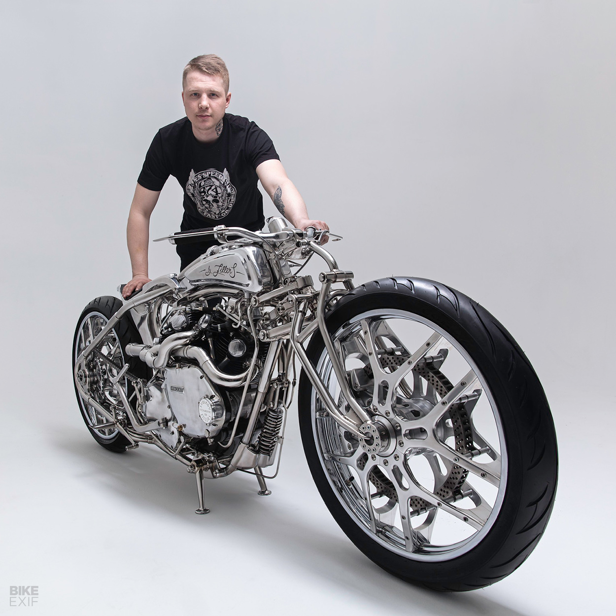 Custom Vincent Lightning by the Russian motorcycle builder Zillers Garage
