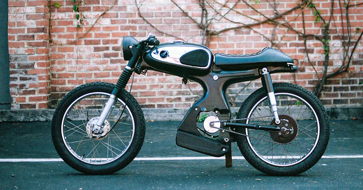 The $929 moped that won a global custom 