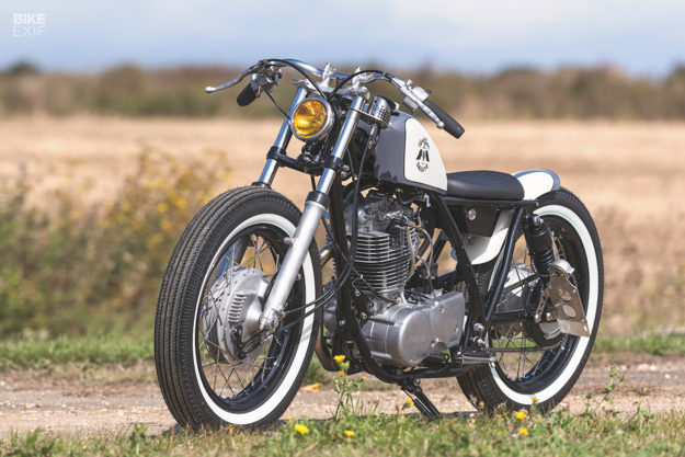 Ode to Japan: A Yamaha SR400 bobber Made in England | Bike EXIF