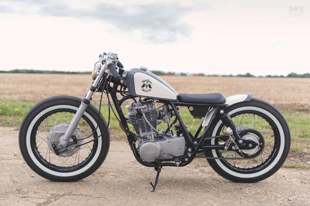 Ode to Japan: A Yamaha SR400 bobber Made in England | Bike EXIF