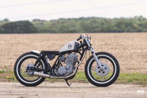 Ode to Japan: A Yamaha SR400 bobber Made in England | Bike EXIF