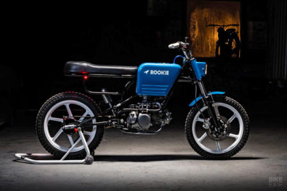 ROOKie: A BMX-style scrambler by ROOK motorfietsen