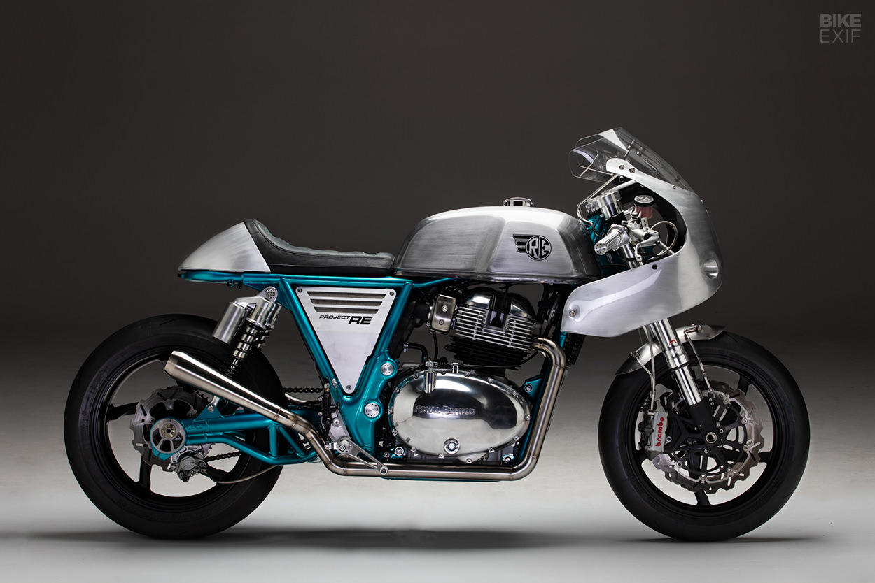 Royal Enfield Continental GT 650 cafe racer by Rogue Motorcycles