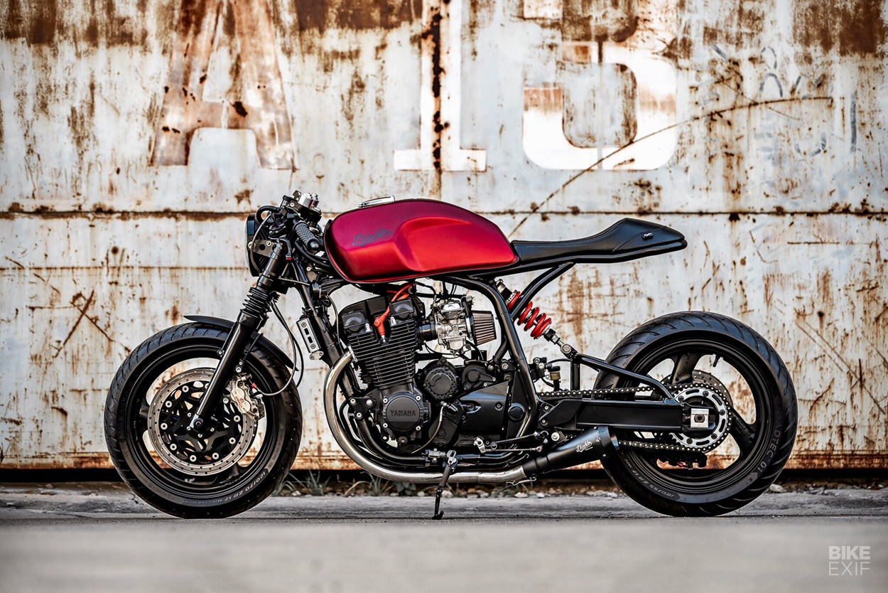 Yamaha XJR 1300 cafe racer by K-Speed