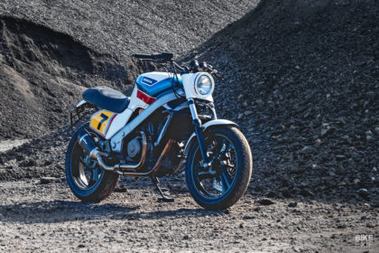 Honda NTV 650 customized by Kaspeed