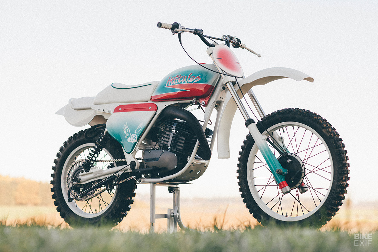 Restomod: A Hercules GS250 scrambler from The Loose Screw in Germany