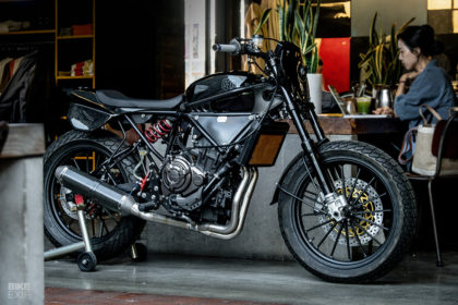 A street tracker with race-tuned Yamaha MT-07 power from Deus