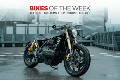 The best cafe racers, v-twins and racing motorcycles from around the web