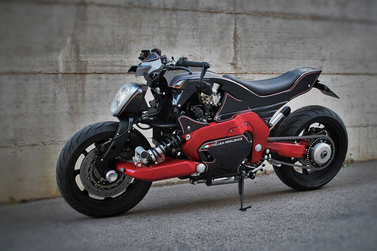 Custom Yamaha GTS 1000 by FMW Motorcycles