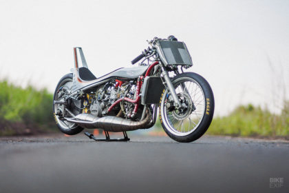 T 22 Synthesis: A twin-engined Kawasaki drag bike from Thrive