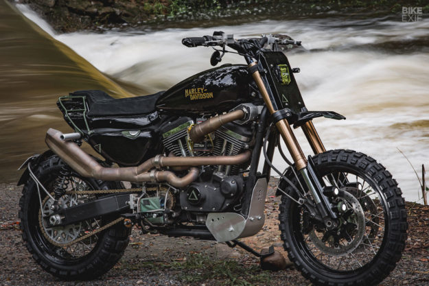 Purpose Built Moto turns the Sportster into a dual sport | Bike EXIF