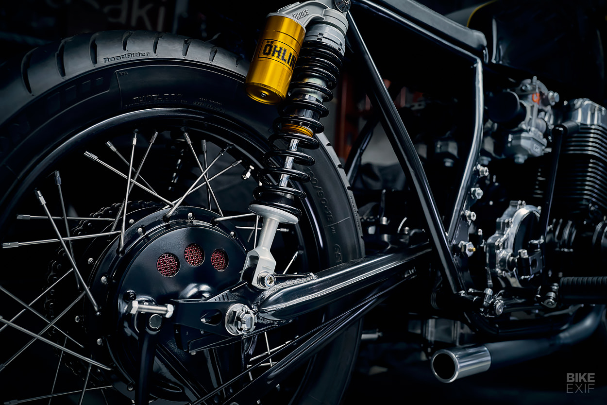 A CEO took a sabbatical to build this Honda CB750 cafe racer motorbike/