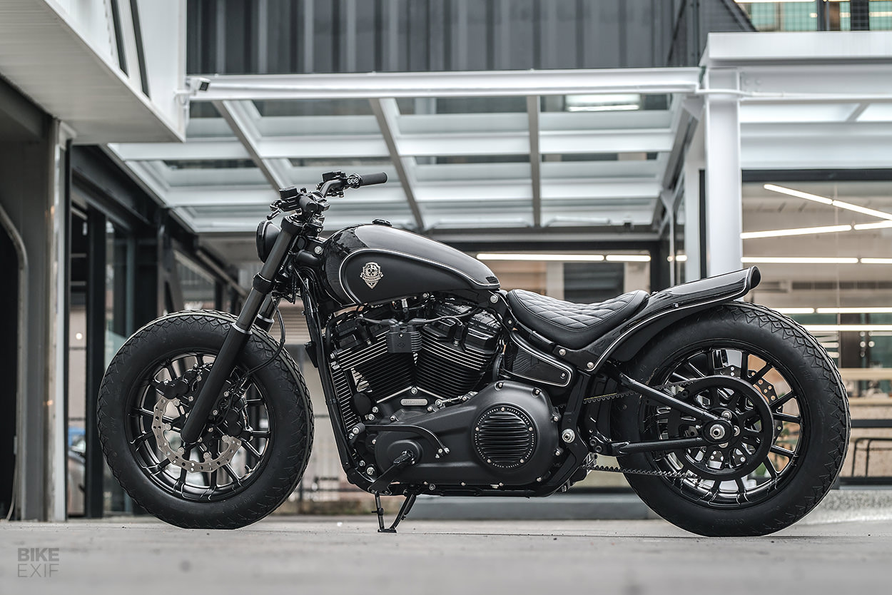 Thunder Chaser: Rough Crafts celebrates its 10th Anniversary with a Softail bobber