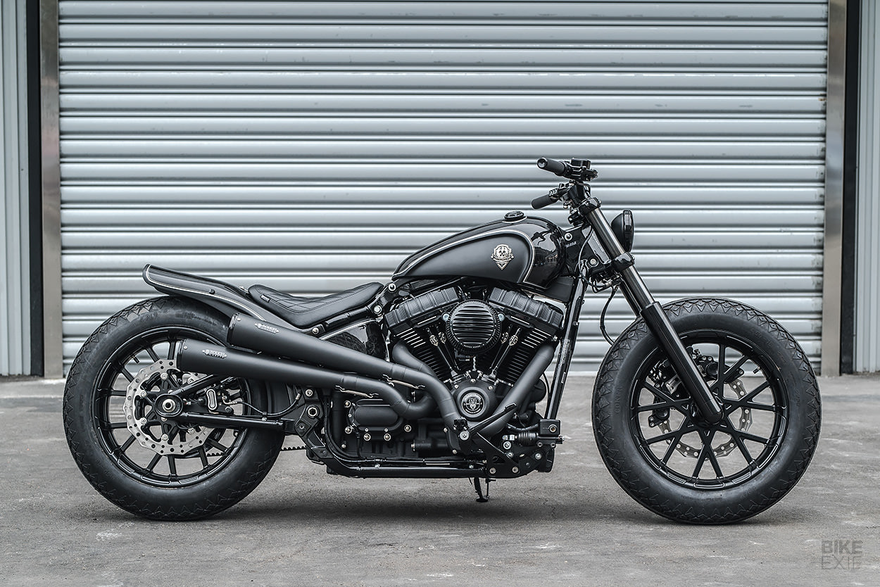 Thunder Chaser: Rough Crafts celebrates its 10th Anniversary with a Softail bobber