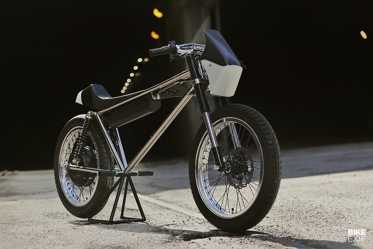 This Zooz electric motorcycle concept hits 60mph and weighs just 85 pounds