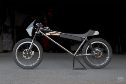 The Zooz street legal electric motorcycle concept