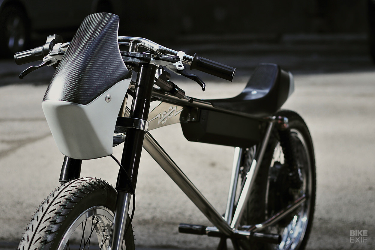 This Zooz electric motorcycle concept hits 60mph and weighs just 85 pounds