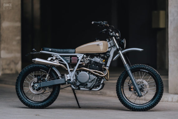 Desert Fox: A Honda XR650 scrambler from Hungary | Bike EXIF