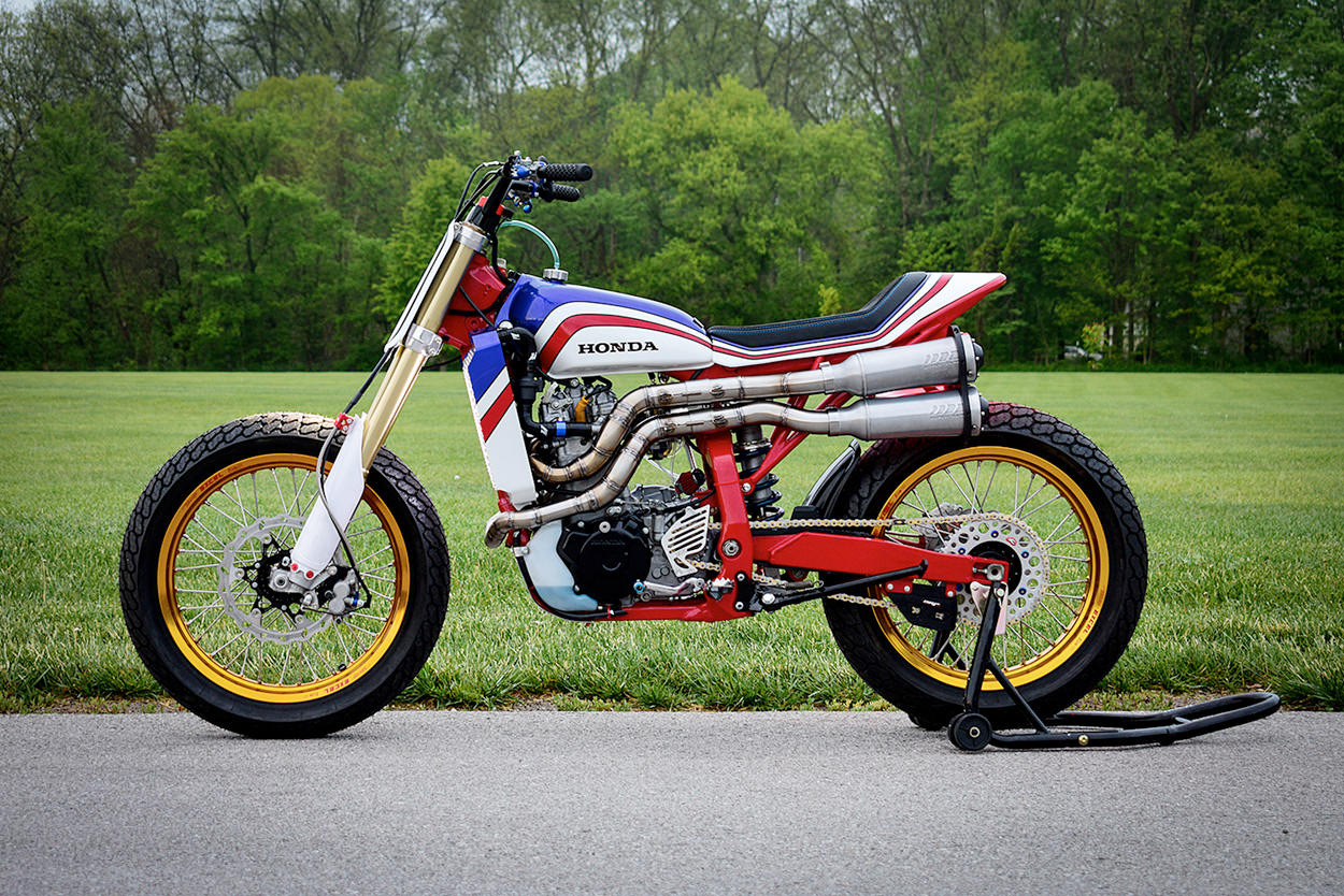 Honda XR650R tracker by Parr Motorcycles