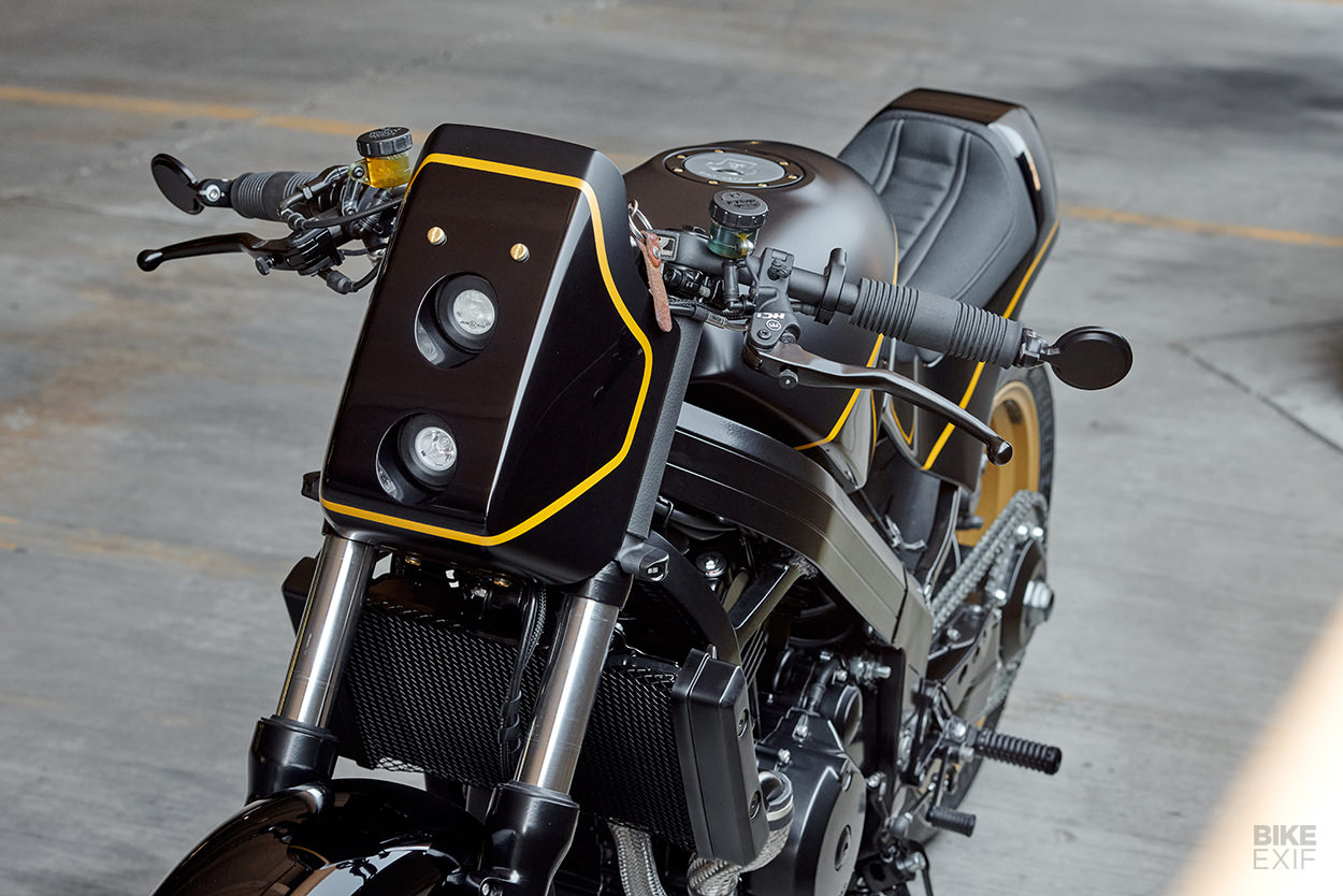 Honda Hawk GT 650 cafe racer by Analog Motorcycles