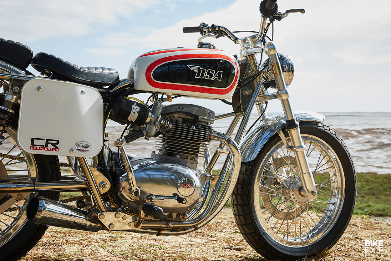 New BSA street tracker motorcycles from Atelier Chatokhine